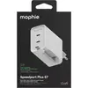 Image de Mophie - Chargeur Secteur  67w Gan Usb-C X2 White