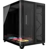 Image de Boitier PC - CORSAIR - AIR 5400 LX-R LINK Tempered Glass Mid-Tower - Ventilateurs RGB à rotor inversé - Noir