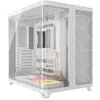Image de Boitier PC - CORSAIR - AIR 5400 LX-R LINK Tempered Glass Mid-Tower - Ventilateurs RGB à rotor inversé - Blanc