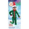 Image de The Elf on The Shelf Claus Couture Collection Pyjama Goodnight, Sleep Bright   Pyjama à imprimé Sapin de Noël Joyeux et Douillet   Elfe Scout Non Inclus
