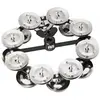 Image de Meinl Tambourin Charleston Headliner 5" 2 Rangées de Cymbalettes Acier