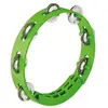 Image de Tambourin - 8" - 1 Rangee De Cymbalettes - Vert