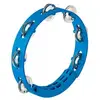 Image de Tambourin - 8" - 1 Rangee De Cymbalettes - Bleu