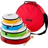 Image de Nino Percussion Ensemble de Tambours à Main - Ensemble de Tambours à Main avec 4 tailles différentes - pour Enfants à partir de 3 Ans - Plastique, Multicolore (NINOSET6)