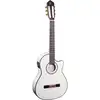 Image de Ortega Family Pro RCE145WH guitare électro-acoustique avec housse