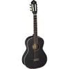 Image de Ortega Family Series R221BK-3/4 guitare classique noire avec housse