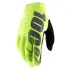 Image de 100% BRISKER Gants pour Homme, Jaune Fluo, Taille L