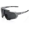 Image de 100% Ride100percent Speedtrap-Soft Tact Stone Grey-Lentilles fumées, Smoke Lens Mixte, Gris, ESTANDAR