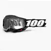 Image de 100% MTB Goggle Blok Casque de vélo Mixte, Rouge ~ Transparent, Taille Unique