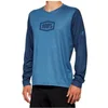 Image de 100% 1 Long Sleeve Jersey airmatic Bleu Vélo Unisexe-Adulte, Colour, Size