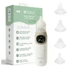 Image de Bblüv - Rinö Pro - Aspirateur Nasal Électrique Silencieux Bébé - 5 Niveaux d’Aspiration, 4 Embouts en Silicone Sûr, Lumières & 3 Mélodies Apaisantes - Rechargeable USB