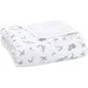 Image de aden + anais Couverture Bébé Dream Blanket - Pack de 1 | Couverture 100% Mousseline de Coton Biologique resprirante | Couvertures de lit pour Nouveau-nés et Enfants en Bas âge, Map The Stars