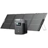 Image de Pack Générateur Solaire EcoFlow Delta 2 et Panneau 220 W, capacité de 1-3 kWh, Batterie LFP, Charge Rapide, Seuls Quelques Petits défauts dans l'emballage, Le Produit n'a Pas été utilisé