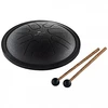 Image de Meinl SSTD1BK Small Steel Tongue Drum 7" Black - F Minor