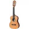 Image de Ortega R122L-1/4 Family Series 1/4-Size Guitar Natural guitare classique pour gaucher avec housse