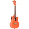 Image de Ortega RUPUKI-CE Earth Series Concert Size Ukulele Pumpkin Orange ukelélé concert électro-acoustique