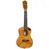 Image de Ortega RUET-QMA Elite Series Concert Size Ukulele Quilted Maple ukulélé concert électro-acoustique avec housse