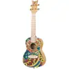 Image de Ortega RUAR-MI Art Series Concert Size Ukulele Mystic India ukulélé concert
