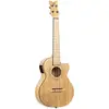 Image de Ortega RUNAB-TE Bamboo Series Tenor Size Ukulele Natural ukulélé ténor électro-acoustique avec housse