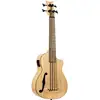 Image de Ortega RUNAB-UB Bamboo Series Short Scale Uke Bass Natural ukulélé basse électro-acoustique avec housse