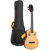 Image de Ortega TourPlayer Series RTPS-U-NAT ukulélé ténor électrique avec housse