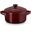 Image de Le Creuset Mini-Cocotte Ronde en Céramique, 250 ml, Garnet, 71901109490100