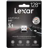 Image de Cle usb - Clef usb - Clé usb (3.1) 128 go - Gamme Jump Drive S47 - Conception Extra-Plate Plug-and-Stay - Lexar