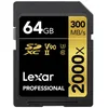 Image de Lexar Professional 2000X 64 Go Sdhc Uhs-II Class 10, W128261505 (Uhs-II Class 10)
