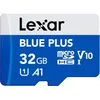 Image de LEXAR Carte microSDHC Blue Plus UHS-I 32Go V10 100MB/s avec Adaptateur cart