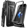 Image de SUPCASE Coque pour iPhone SE 2022, iPhone SE 2020, iPhone 8, iPhone 7, Protection Intégrale Robuste [Unicorn Beetle Pro] avec Protecteur d'Ecran Intégré, Béquille et Clip Ceinture (Noir)