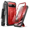 Image de SUPCASE Coque pour Google Pixel 10 Pro XL avec Protecteur d’Ecran Intégré (UBPro) [Support Repliable & Clip Ceinture] Qualité Militaire Intégrale Robuste Protection pour Pixel 10 Pro XL 2025 (Rouge)