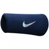 Image de Nike Swoosh Bandeau éponge Double Face Obsidienne/Blanc OSFM