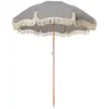 Image de Parasol frangé Premium Business & Pleasure Co. Bleu marine taille unique