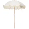 Image de Parasol frangé Premium Business & Pleasure Co. Blanc taille unique