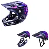 Image de KALI PROTECTIVES Casque de vélo intégral pour enfant avec mentonnière amovible, léger, multicolore, taille unique, pour VTT, BMX, édition Lightspeed Gls LTD