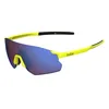 Image de Bollé - Icarus, Acid Yellow Matte, Brown Blue, Medium, Unisex, Adult