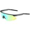 Image de Bollé MICRO EDGE Black Frost - Phantom Clear Green Photochromic - Lunettes de soleil - Black Frost - Phantom Clear Green Photochromic - Taille M - Unisexe - Adulte