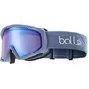 Image de Bollé - Y7 OTG, Steel Blue Matte, Phantom+ Blue Semi Polarized Photochromic Cat 1 to 3, Medium, Snow Goggles, Unisex, Adult