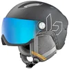 Image de Bollé V-Atmos Black Matte S 52-55cm - Photochromic Blue Cat 1 to 3 - Casques de Ski - Black Matte - Photochromic Blue - Taille S - Unisexe - Adulte