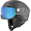 Image de Bollé V-RYFT Pure Black Coal Matte M 55-59cm - Photochromic Blue Cat 1 to 3 - Casques de Ski - Black Coal Matte - Photochromic Blue Cat 1 to 3 - Taille M - Unisexe - Adulte