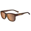 Image de Tifosi Swank Lunettes de soleil de cyclisme XL Grain de bois Marron polarisé