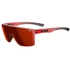 Image de Tifosi Sanctum Lunettes de soleil idéales pour le cyclisme, le golf, la randonnée, la course, le tennis et le pickleball, style de vie, Cristal rouge fondu (miroir rouge fumé)