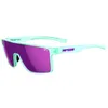 Image de Tifosi Sanctum Lunettes de soleil idéales pour le cyclisme, le golf, la randonnée, la course, le tennis et le pickleball, style de vie, Aqua Shimmer (rose miroir)