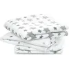 Image de aden + anais Musy-langes prélavés en mousseline 100% coton, Lot de 3 Langes absorbants, Bébé Garçon, Bébé Fille, Pratiques, Très Doux, Respirants, 70x70cm, Imprimé twinkle