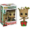 Image de Funko 6196 POP! Bobble - Guardians of the Galaxy - Holiday Dancing Groot