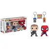Image de Funko Pop 7604   Captain America   Hawkeye   Spiderman   Iron Man   Marvel   Figurine de Collection en Vinyle de 9,5 cm