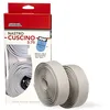 Image de SILCA Guidoline de vélo Nastro Cuscino, blanche 3,75 mm   Guidoline extra épaisse, livrée avec embouts en aluminium et kit d'installation   Durable, confortable et amortissant les vibrations