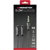 Image de Câble Jack MONSTERCABLE REPARTITEUR JACK 3.5 MM M/2F 0.15M