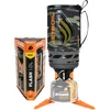 Image de Jetboil Flash Réchaud portable 1 L à ébullition rapide pour camping randonnée avec allumage automatique en 1 étape, brûleur propane/isobutane avec tasse de cuisson, camouflage foncé