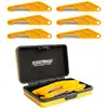 Image de MusicNomad MN668 set de 6 limes pour sillet de tête d'une guitare électrique - Light